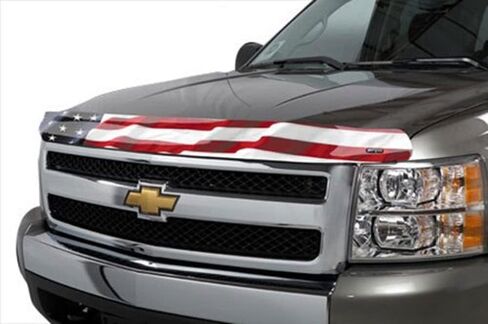 Stampede | Vigilante Hood Protector - High Profile / Chrome| 2009-2018 Dodge Ram 1500, ( Excludes Rebel Models), 2019-2023 Ram 1500(Classic Body Only | 2259-8 in Saudi Arabia