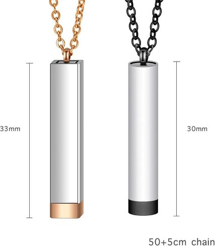 chewgum Be Kind...Of A Bi*ch - Hidden Message Necklace, Be Kind of a b Hidden Necklace, Personalized 3D Engraving Vertical Bar Necklace, Stainless Steel Be kind Necklace for Women Girls in Saudi Arabia