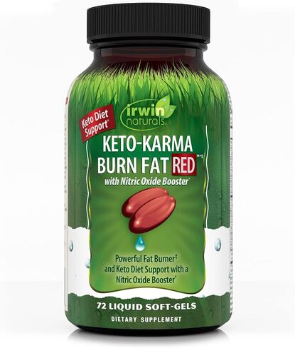 Irwin Naturals, Keto-Karma Burn Fat Red، 72 قطعة in Kuwait