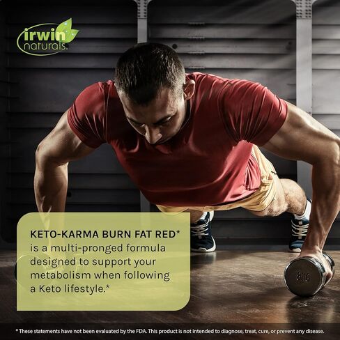 Irwin Naturals, Keto-Karma Burn Fat Red، 72 قطعة in Kuwait