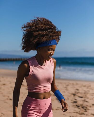 Suddora 6" Doublewide Wrist Bands/Armbands (Pair) - Thick Sweatbands for Basketball, Tennis, Baseball, Gym in Kuwait