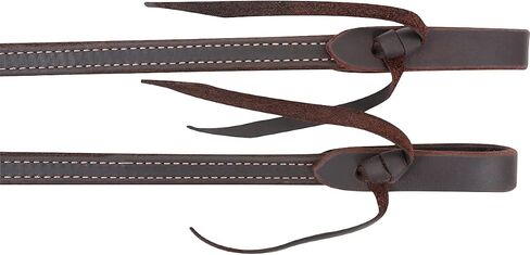 Martin Saddlery Reins Doubled Stitched Split Broke in Feel SR58LATDS in Saudi Arabia