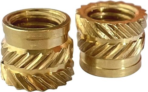 ShineNow مجموعة الحرارة الملولبة تدخل النحاس للأجزاء البلاستيكية المطبوعة M8 20 قطعة in Kuwait