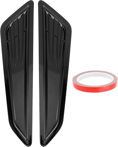 hood vents for cars, ABS Hood Vent Scoop Cover, Bonnet Air Vent Inlet Decoration Hood Cover Trim Fit for Camaro LT/LS/RS 2016‑2020 in Saudi Arabia