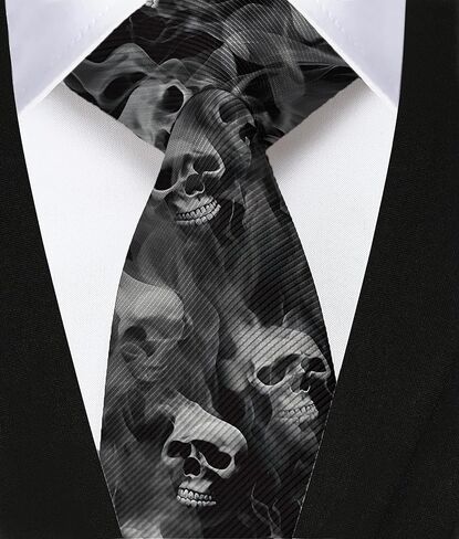 Hiukset Men's Ties Slim Necktie Skinny Ties For Men Adjustable Neck Ties for Men in Kuwait