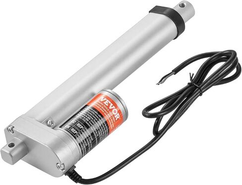 VEVOR Linear Actuator 12V, 6 Inch High Speed 0.55"/s Linear Actuator, 220lbs/1000N Linear Motion Actuator with Mounting Bracket and IP54 Protection in Saudi Arabia