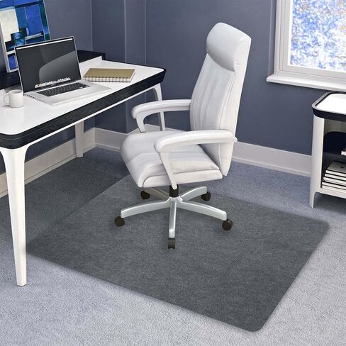 حصيرة كرسي المكتب للأرضيات الصلبة والبلاط مقاس 55 بوصة × 35 بوصة، حصيرة كرسي الكمبيوتر للكراسي المتدحرجة، واقي أرضية كبير مضاد للانزلاق للمكتب/المنزل in Kuwait