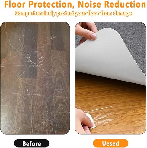 حصيرة كرسي المكتب للأرضيات الصلبة والبلاط مقاس 55 بوصة × 35 بوصة، حصيرة كرسي الكمبيوتر للكراسي المتدحرجة، واقي أرضية كبير مضاد للانزلاق للمكتب/المنزل in Kuwait