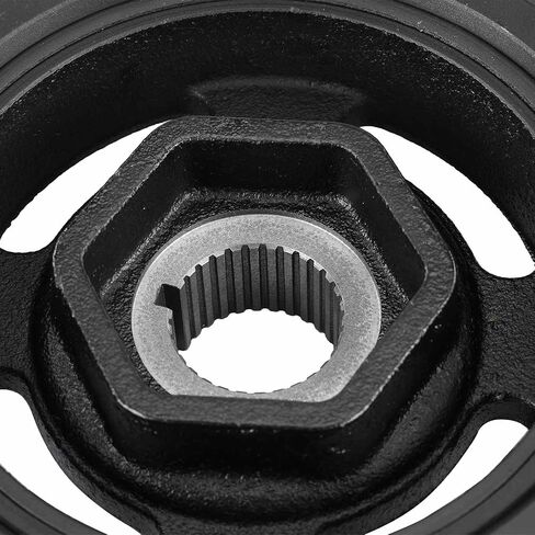 A-Premium Engine Harmonic Balancer Crankshaft Pulley Compatible with Honda Accord 2006-2007, Element 2007-2011, DOHC L4 2.4L, Replace# 13810RAAA11, 13810RAAA12 in Saudi Arabia