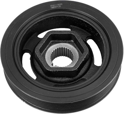 A-Premium Engine Harmonic Balancer Crankshaft Pulley Compatible with Honda Accord 2006-2007, Element 2007-2011, DOHC L4 2.4L, Replace# 13810RAAA11, 13810RAAA12 in Saudi Arabia
