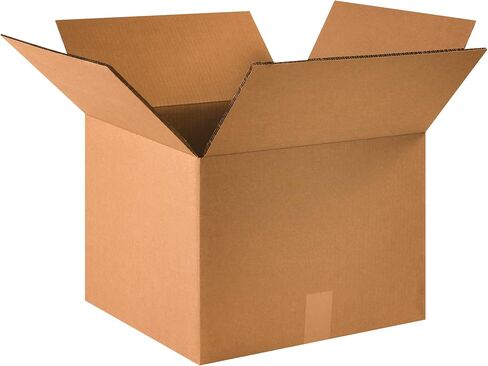 BOX USA Moving Boxes Medium, 18"L x 18"W x 16"H 20-Pack | Corrugated Cardboard Box for Packing, Shipping and Storage18x18x16 181816 in Saudi Arabia