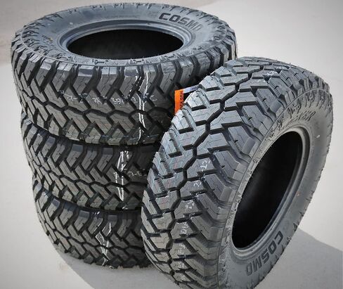 Cosmo Mud Kicker M/T Mud Off-Road Light Truck Radial Tire-LT265/70R17 265/70/17 265/70-17 121/118Q نطاق التحميل E LRE 10 طبقات BSW جدار جانبي أسود in Kuwait