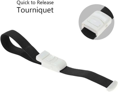 Outdoor Tourniquet Elastic First Aid Buckle Belt Medical Paramedic Emergency Tourniquet Snap-on Portable Hiking Camping in Saudi Arabia