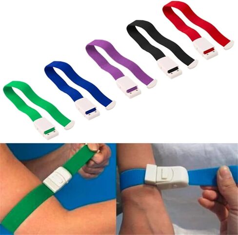 Outdoor Tourniquet Elastic First Aid Buckle Belt Medical Paramedic Emergency Tourniquet Snap-on Portable Hiking Camping in Saudi Arabia