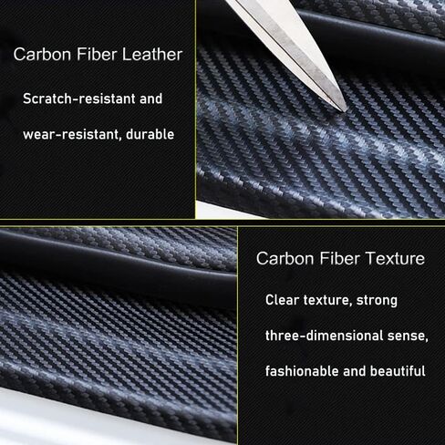 XITER 4 قطع من ألياف الكربون الجلدية عتبة الباب حامي باب دخول الحرس لوحة جرجر ملصق الديكور لملحقات Maverick 2022 2023 2024 (فضي) in Kuwait