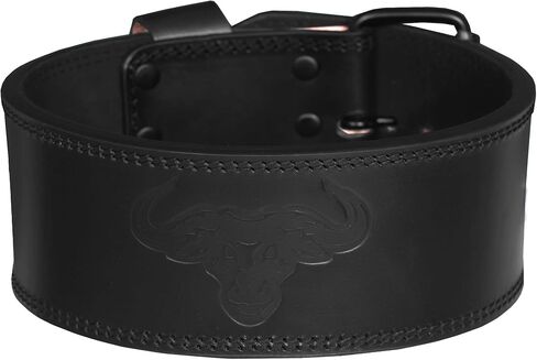 IBRO Powerlifting Weight Lifting Lever Or Single Prong Gym Belt – 8MM, 10MM or 13MM Extreme Power Heavy Duty 100% Genuine Leather- Squat Deadlift Bodybuilding WeightLifting IPF Strongman for Men Women in Kuwait