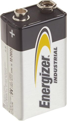 Energizer Industrial 9 Volt Batteries, Alkaline 9v Battery (12 Count) in Saudi Arabia