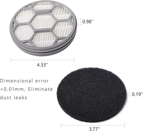 P1 Filter Replacement for Neakasa/Neabot P1 Pro Pet Grooming Kit & Vacuum Cleaner, Accessories Include 4 Sponge Filters and 2 HEPA Filters. in Kuwait