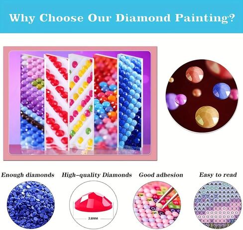 You and Me We Got This DIY Diamond Painting Round Diamond Full Diamond Easter Wall Decoration Bar Pub Family Cafe Signs Men Cave Best Gifts for Friends Family 12x8 Inches in Saudi Arabia
