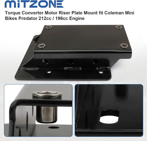 MITZONE محول عزم الدوران المحرك الناهض لوحة جبل صالح كولمان دراجات صغيرة المفترس 212cc / 196cc المحرك in Kuwait