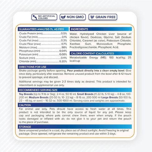 DoggyRade – Dog Sports Drink (Prebiotic, Isotonic Drink for Dogs) | Electrolytes, Nutrients & Amino Acids | Quick Hydration Drink for Dogs + Low Calorie | More Than Just Water! | Chicken | 500ml x 6 in Saudi Arabia