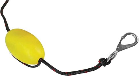 طقم مرساة رملية وعوامة من Extreme Max 3006.6868 BoatTector الكل في واحد PWC مع حبل بطول 6 بوصات وخطاف كبس - أبيض in Kuwait
