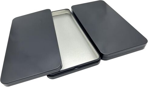 قطعتان من صندوق نقود معدني أسود، منظم للنقود، صينية عملات صف واحد، صندوق تخزين أموال، حامل أموال، صندوق هدايا منظم، بنك خنزيري للنقود in Kuwait