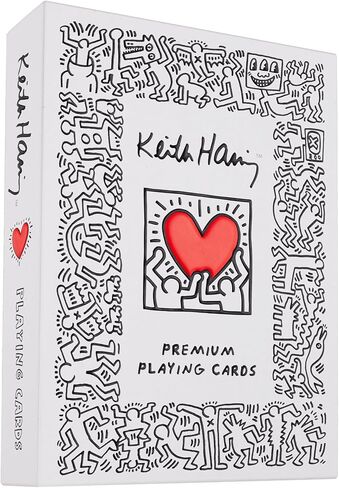 Theory11 بطاقات لعب Keith Haring Premium، مؤشر قياسي لحجم البوكر in Kuwait