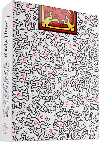 Theory11 بطاقات لعب Keith Haring Premium، مؤشر قياسي لحجم البوكر in Kuwait