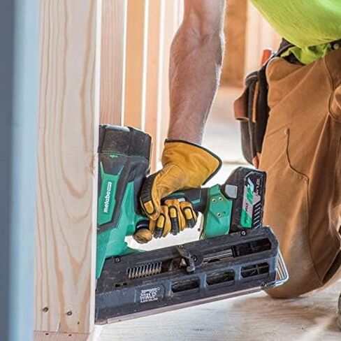 Metabo HPT 18V Cordless Framing Nailer | Tool Only - No Battery | Brushless Motor | 2-Inch up to 3-1/2-Inch Round Plastic Strip Nails | Lifetime Tool Warranty | NR1890DRSQ7 in Saudi Arabia