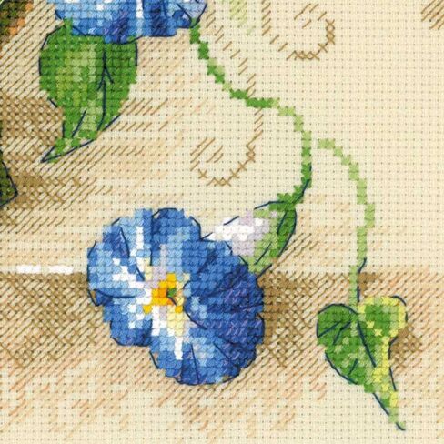 RIOLIS Premium 100/042 - Flemish Summer - Counted Cross Stitch Kit 15.75"x19.75" Zweigart 14ct. Beige AIDA 30 Colors in Saudi Arabia