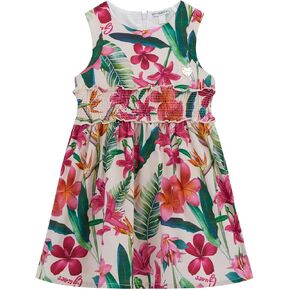 GUESS Girls' Sleeveless Poplin Dress in Saudi Arabia