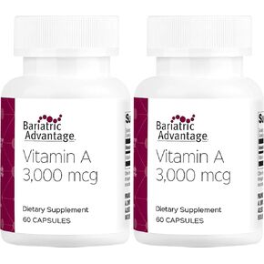 ميزة علاج السمنة - كبسولات فيتامين أ 3000 ميكروجرام، 60 كبسولة in Kuwait