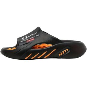 Men's Block Open Toe Breathable Chunky Slippers, Comfy Non Slip Anti Odor EVA Slides, Dorm Room Essentials,House Slippers in Saudi Arabia