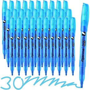 Assorted Colors Fluorescent Highlighters, 36 Pack, Chisel Tip Colored Highlighter Bulk, Quickly Drying, Perfect for Students Kids Adults Classroom, School, Office, Bible Study in Kuwait