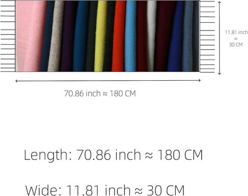 100% Pure Cashmere Knit Scarf for Unisex Women and Men Winter Luxurious Ultra Lightweight Soft Warm Fringed Edges in Saudi Arabia