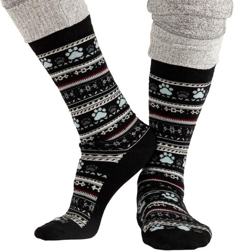 جوارب طاقم من الألبكة مطبوعة بمخالب من GreaterGood للنساء أحذية مريحة ودافئة للتجارة العادلة هدية للتخزين in Kuwait