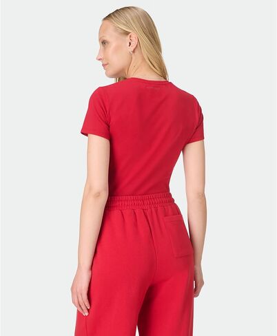 Sweaty Betty Womens Casual Fitted Essential Sculpt Short Sleeve Crew Neck T-Shirt in Saudi Arabia
