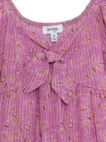 Speechless Girls Short Sleeve Sweetheart Neck Dress in Saudi Arabia