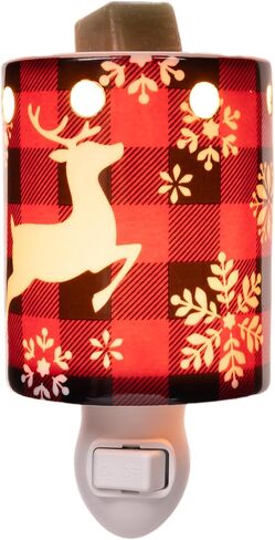 Scentsationals Plug-in Christmas Wax Warmer, Accent Wax Melt Warmer for Scented Wax - Holiday Collection - Electric Fragrance Plugin - Christmas Tree in Saudi Arabia