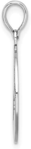925 Sterling Silver Cape Cod Cut-out Pendant (L- 24.78 mm) in Saudi Arabia