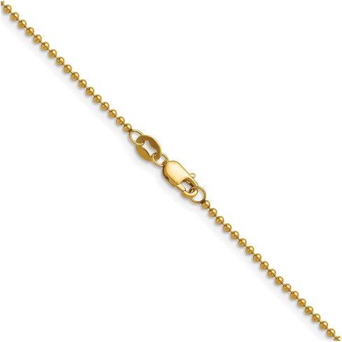 Jewels By Lux 1/20 14K Gold Filled Ball with Lobster Clasp Chain in Saudi Arabia