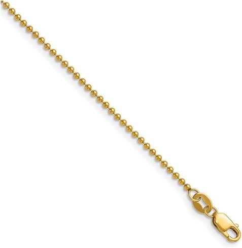 Jewels By Lux 1/20 14K Gold Filled Ball with Lobster Clasp Chain in Saudi Arabia