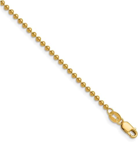 Jewels By Lux 1/20 14K Gold Filled Ball with Lobster Clasp Chain in Saudi Arabia