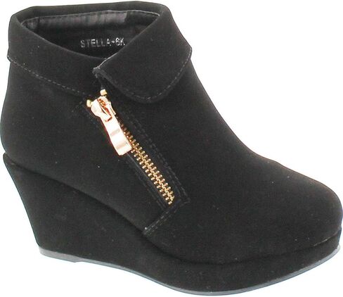 أحذية Lucky Top BESTON Stella-6K للفتيات ذات نعل سميك قابلة للطي فوق الكاحل in Kuwait