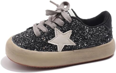 Kids Sparkle Star Sneakers Casual Sports Running Shoes for Girls Boys in Saudi Arabia