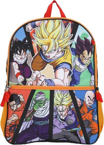 Bioworld Dragon Ball Z Anime Heros 5-Piece 16" Backpack Set for Boys in Saudi Arabia