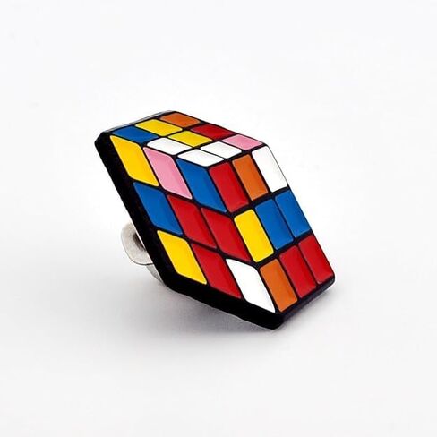 دبوس المينا القديم من PinMart - إكسسوار طية صدر السترة العتيق من الثمانينيات لحقائب الظهر والقبعات والحقائب والسترات - دبابيس فرقة الروك المزخرفة اللطيفة لهواة الجمع والهدايا in Saudi Arabia