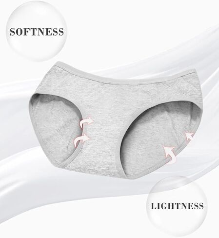 Womens underwear set classic panties stretchy Mid rise comfortable lingerie essentials seamless smooth underclothes in Saudi Arabia
