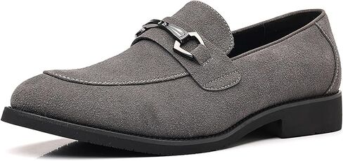 Men's Suede Dress Loafers Casual Lightweight Slip On Soft Penny Loafers Classic Moccasins Driving Shoes in Saudi Arabia